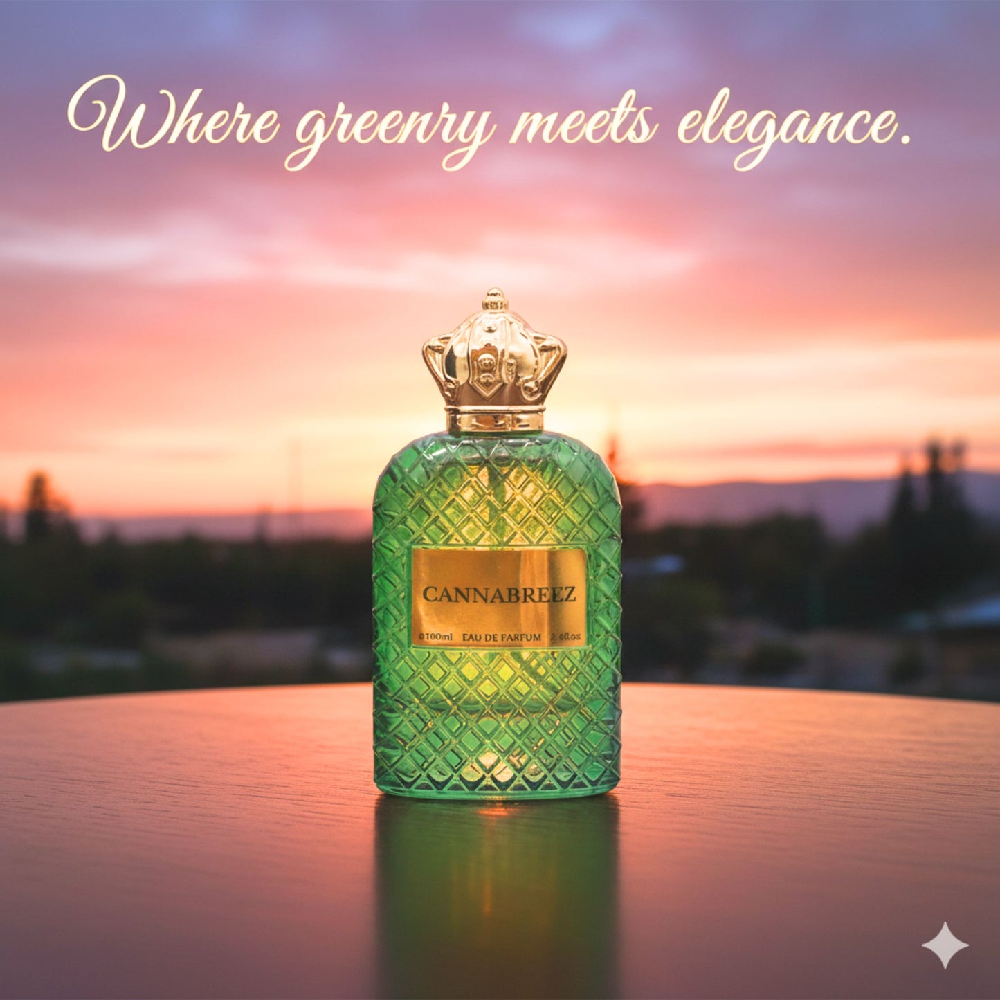 Cannabreez Perfume 100ml for Women & Men - Long-Lasting Eau de Parfum Spray