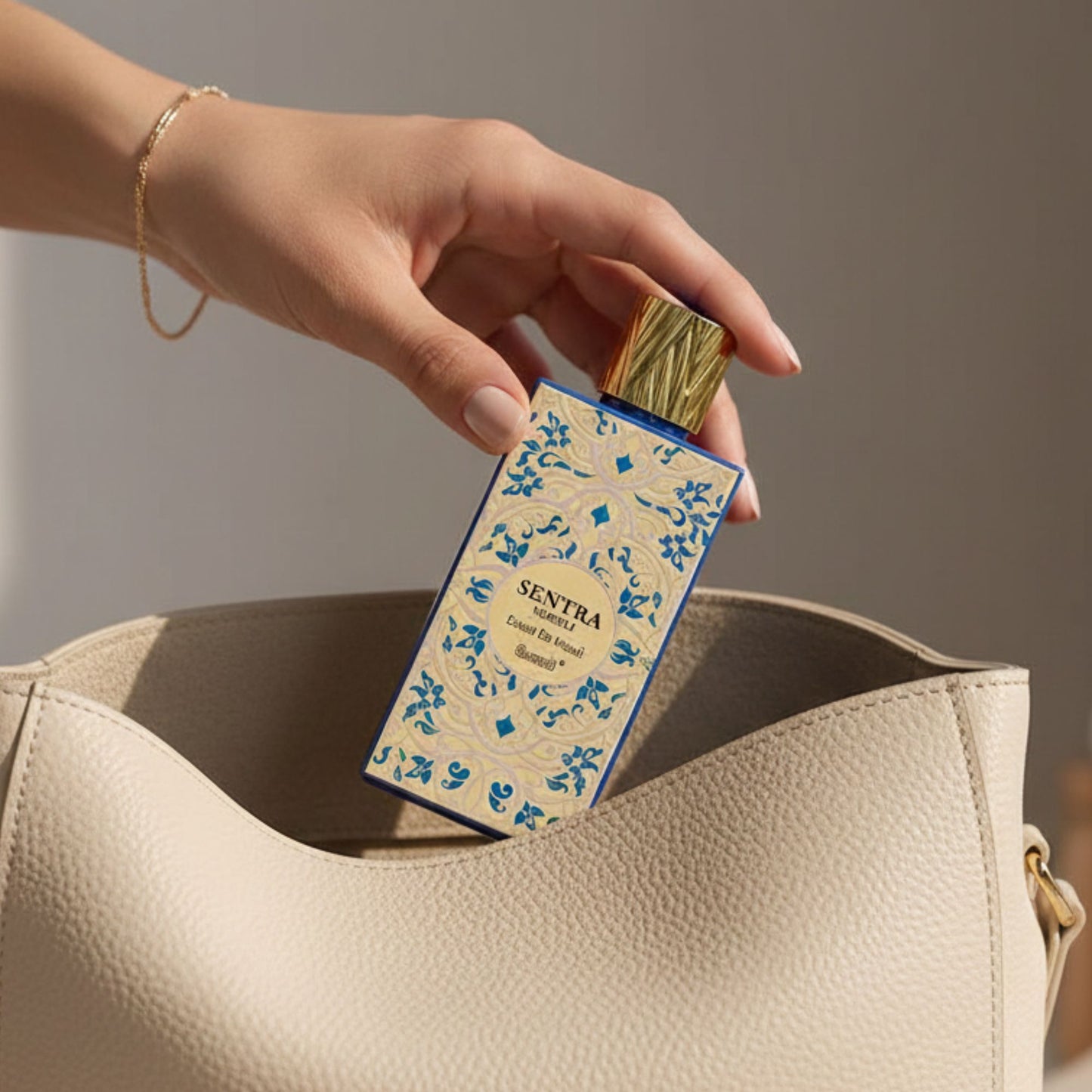 Surrati Sentra Neroli 3.4 FL.OZ Perfume for Men and Women - Luxury Perfume Long-Lasting Unisex Wear Elegant Modern Everyday Scent