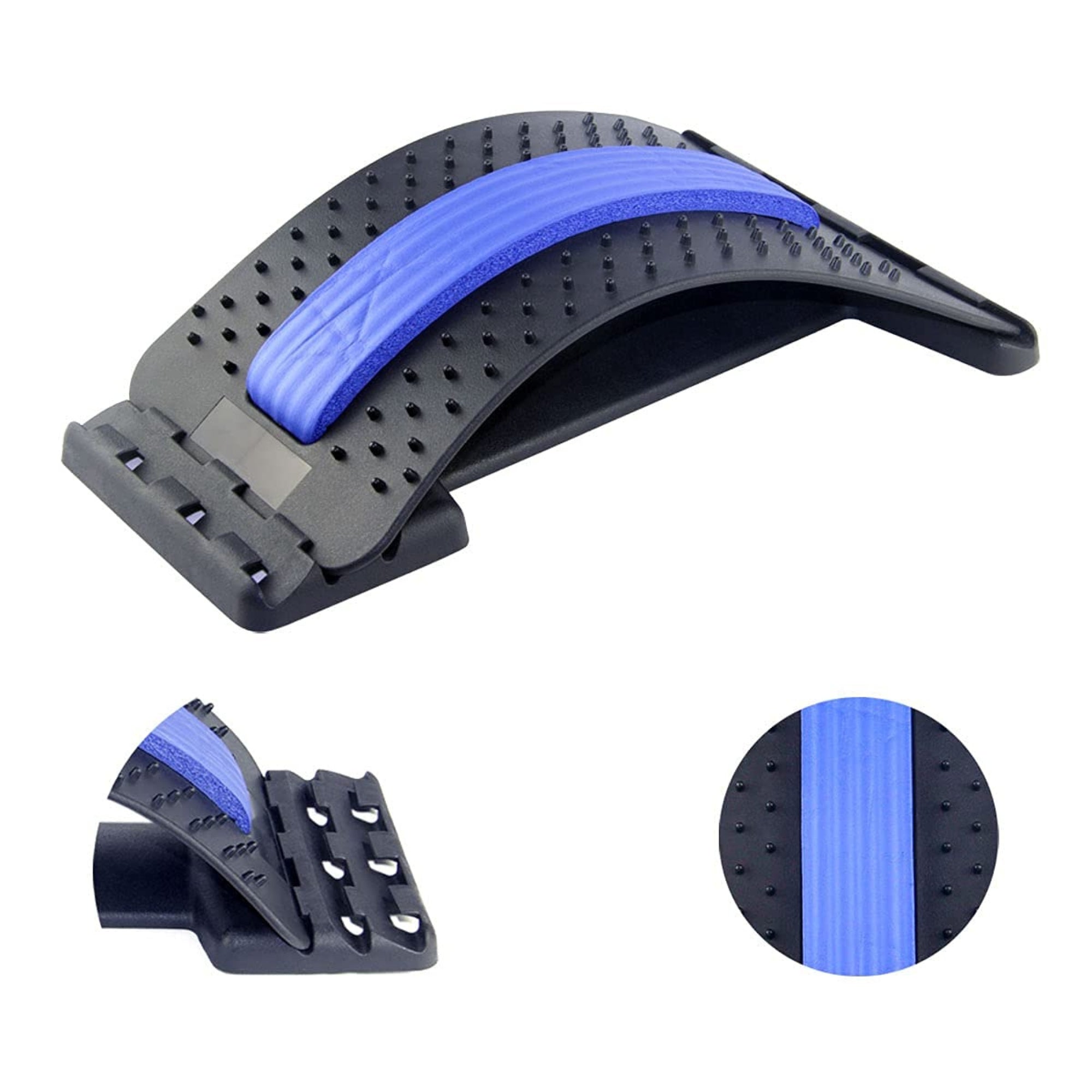 3 Level Adjustable Back Stretcher for Lower Back Pain Relief