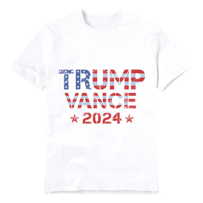 Unisex Graphic Tee Trump-Vance Print Casual T-Shirt