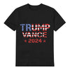 Unisex Graphic Tee Trump-Vance Print Casual T-Shirt