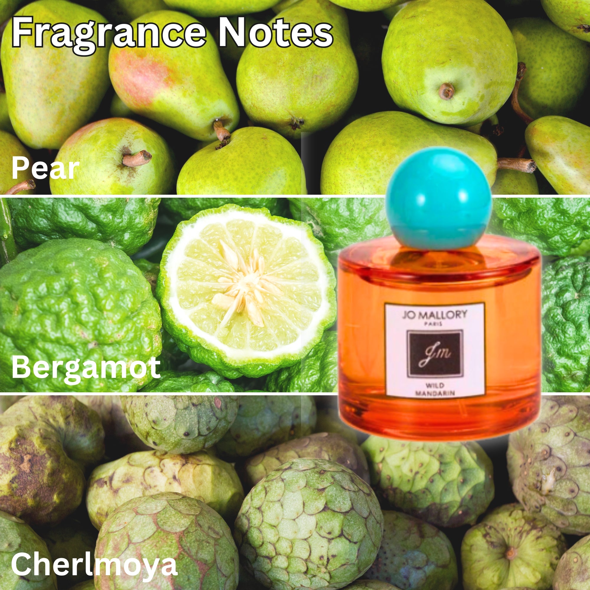 Jo Mallory Paris Gardenia Perfume 3.4FL.OZ