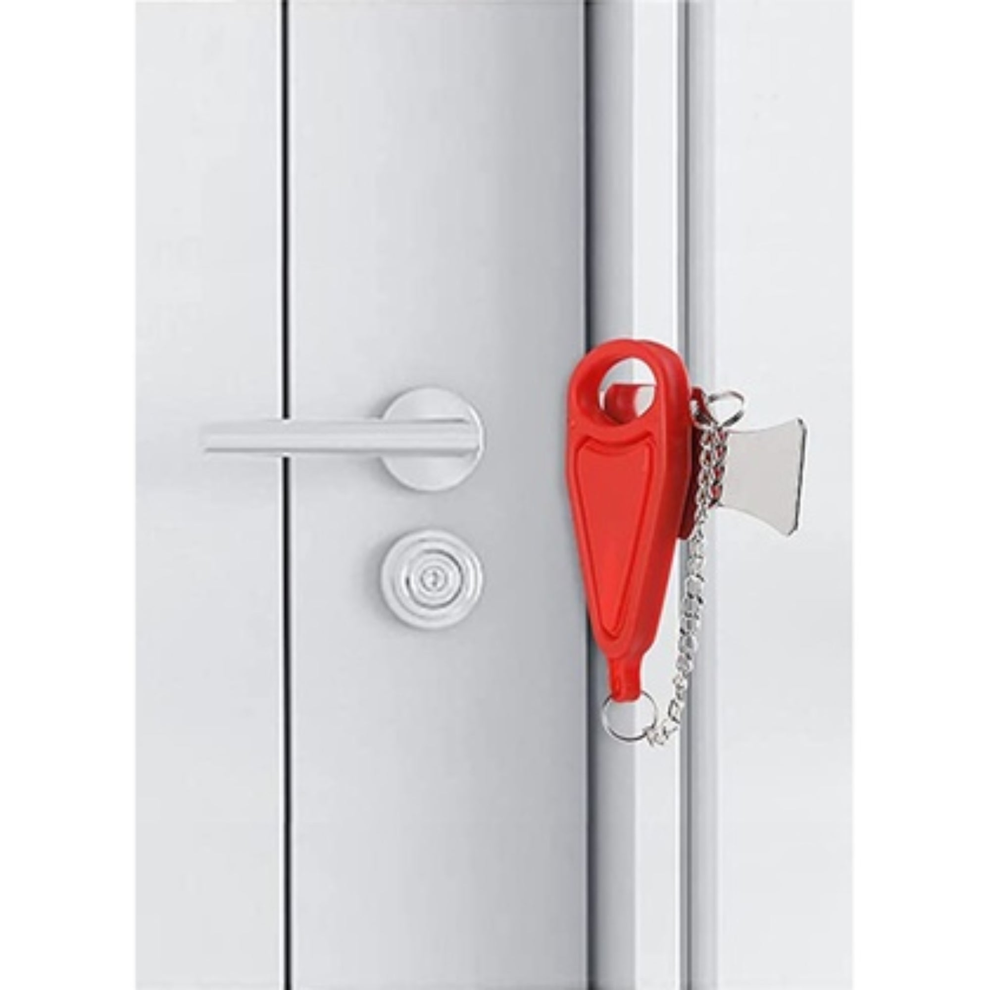 2-Pack Portable Door Lock Set – Heavy-Duty Steel Travel Safety Lock for Home, Hotel, Apartment & School Dorm – Easy Install Extra Security Device