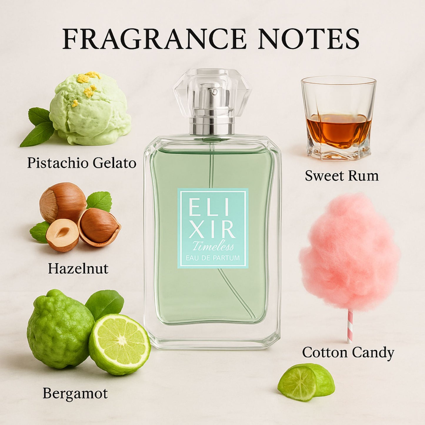 Elixir Timeless Perfume 100ml for Women - Long Lasting Luxury Fragrance for Confidence and Everyday Wear