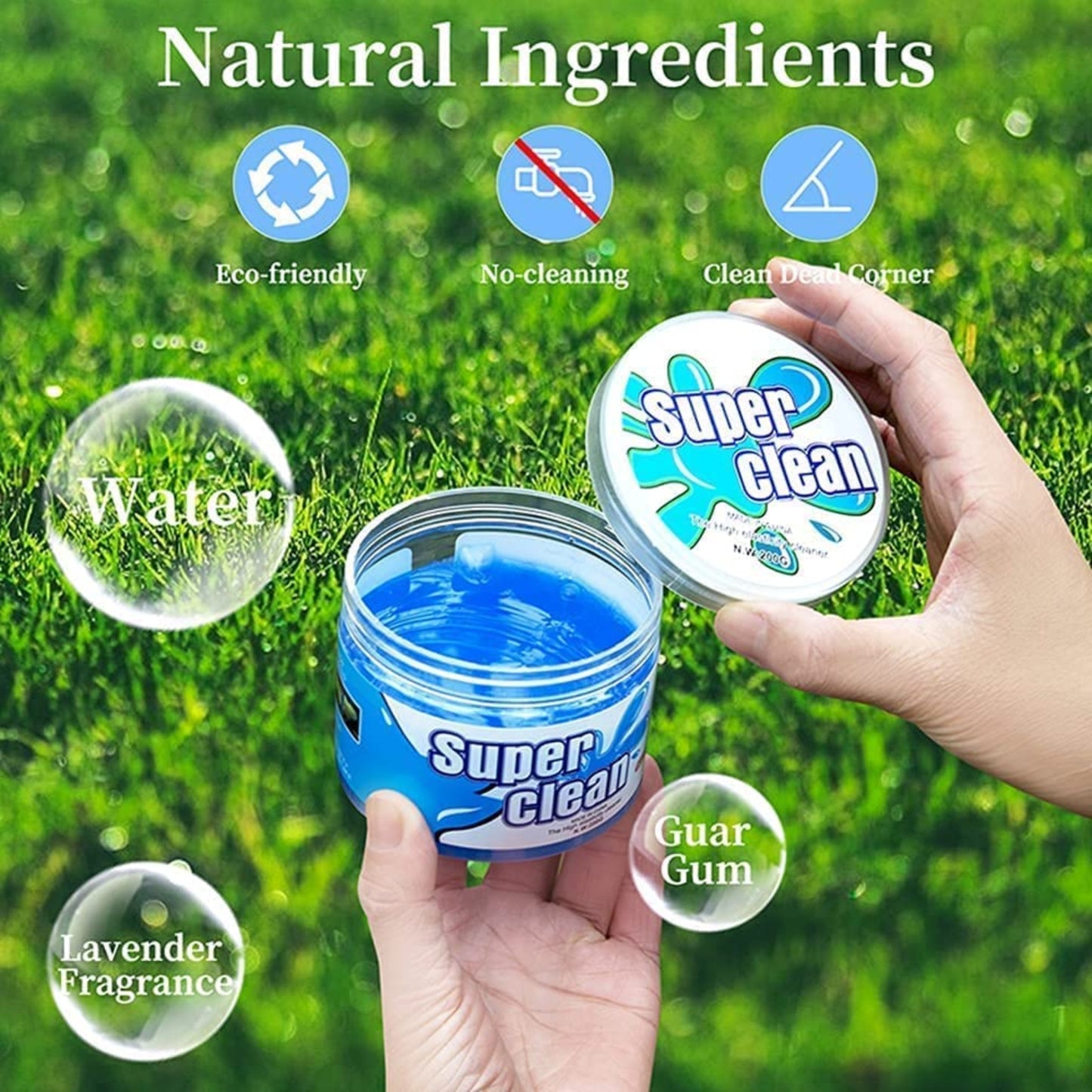 Universal Car Cleaning Gel for Dust Cleaning (2-Pack)
