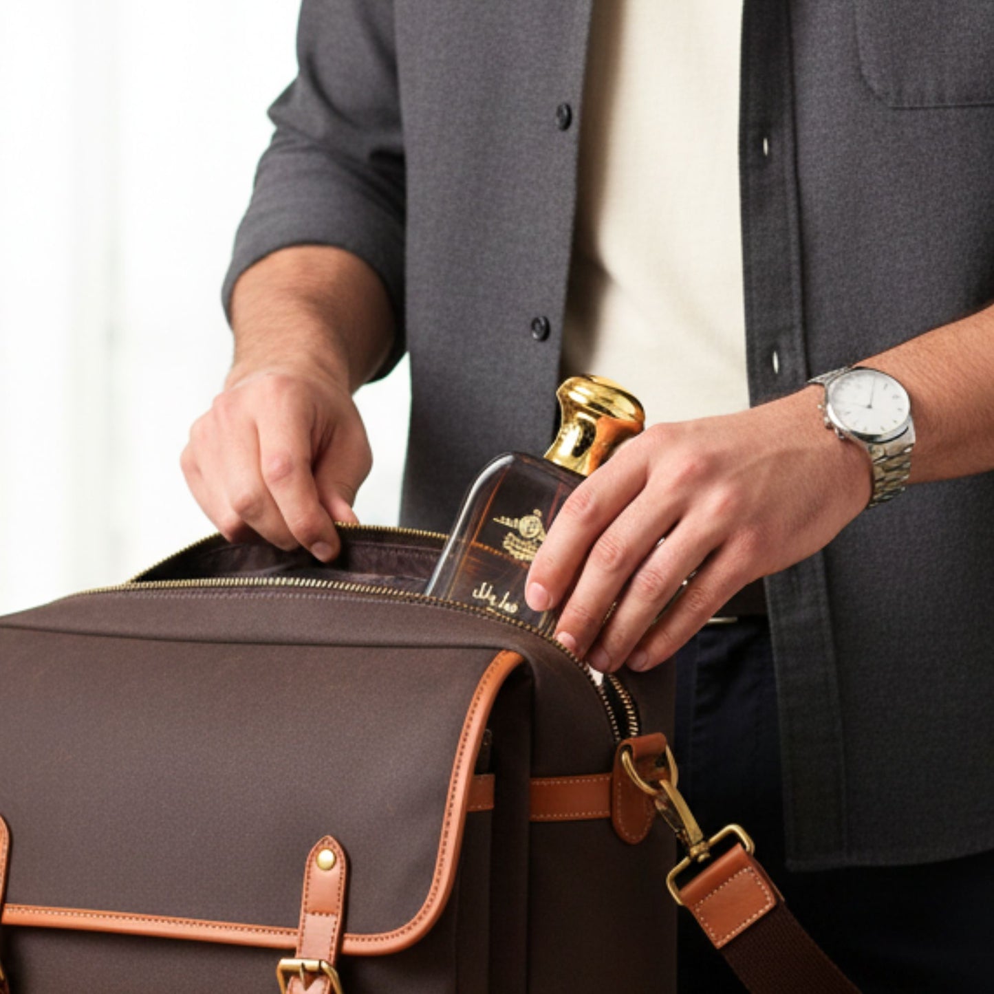 Boutique Hail Wa Lail Coffee 3.4 FL.OZ Perfume – Rich Coffee-Infused Fragrance with Long-Lasting Scent for Daily Wear & Gifting