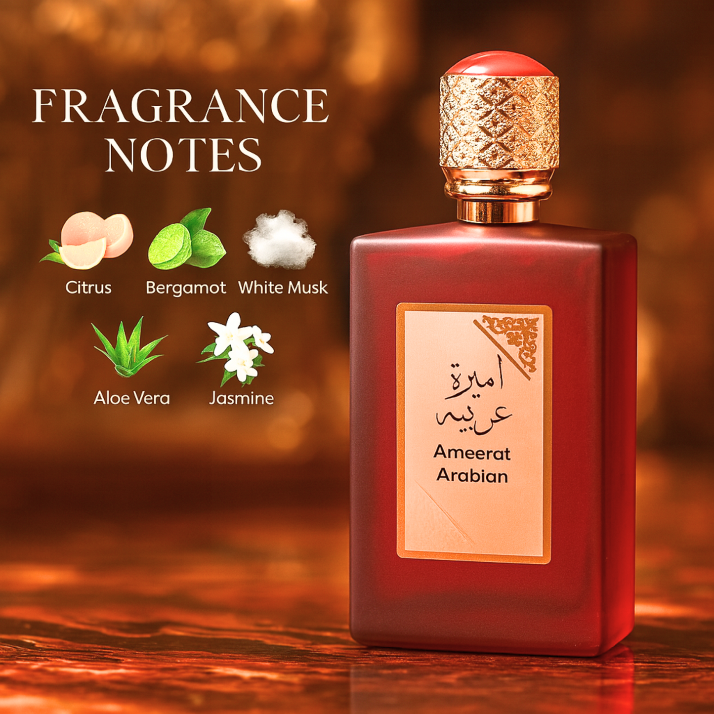 Ameerat Arabian Perfume for Women 100ml - Long-Lasting Fragrance