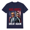 Unisex Graphic Tee Trump-Vance-Sunglasses Print Casual T-Shirt