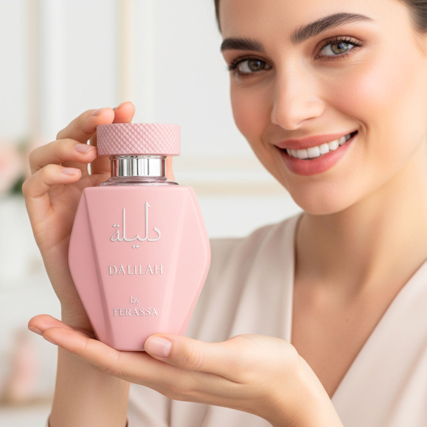 Ferassa Dalilah 100 ml Perfume for Women - Elegant Long-Lasting Fragrance Spray for Daily Wear & Special Occasions Parfume