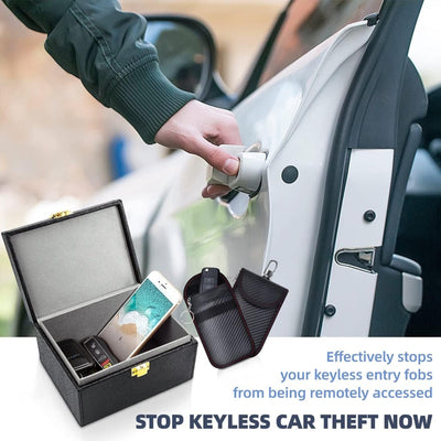 Car RFID Signal Blocking, Anti-Hacking Case Blocker, Anti-Theft Pouch