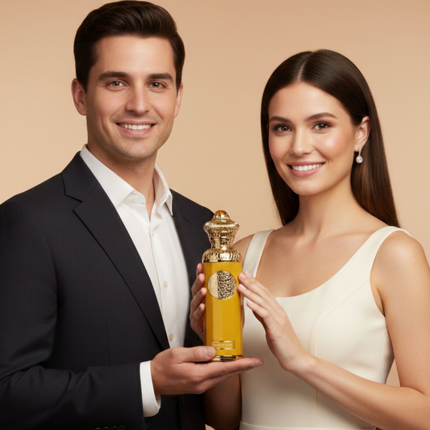 Surrati Heritage Honey Oud 4.7 FL.OZ Perfume for Men and Women - Glass Bottle Long-Lasting Unisex Arabian Luxury Fragrance