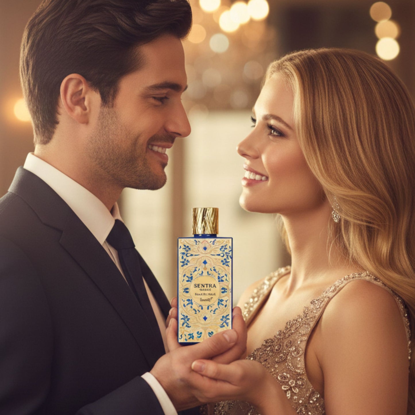 Surrati Sentra Neroli 3.4 FL.OZ Perfume for Men and Women - Luxury Perfume Long-Lasting Unisex Wear Elegant Modern Everyday Scent