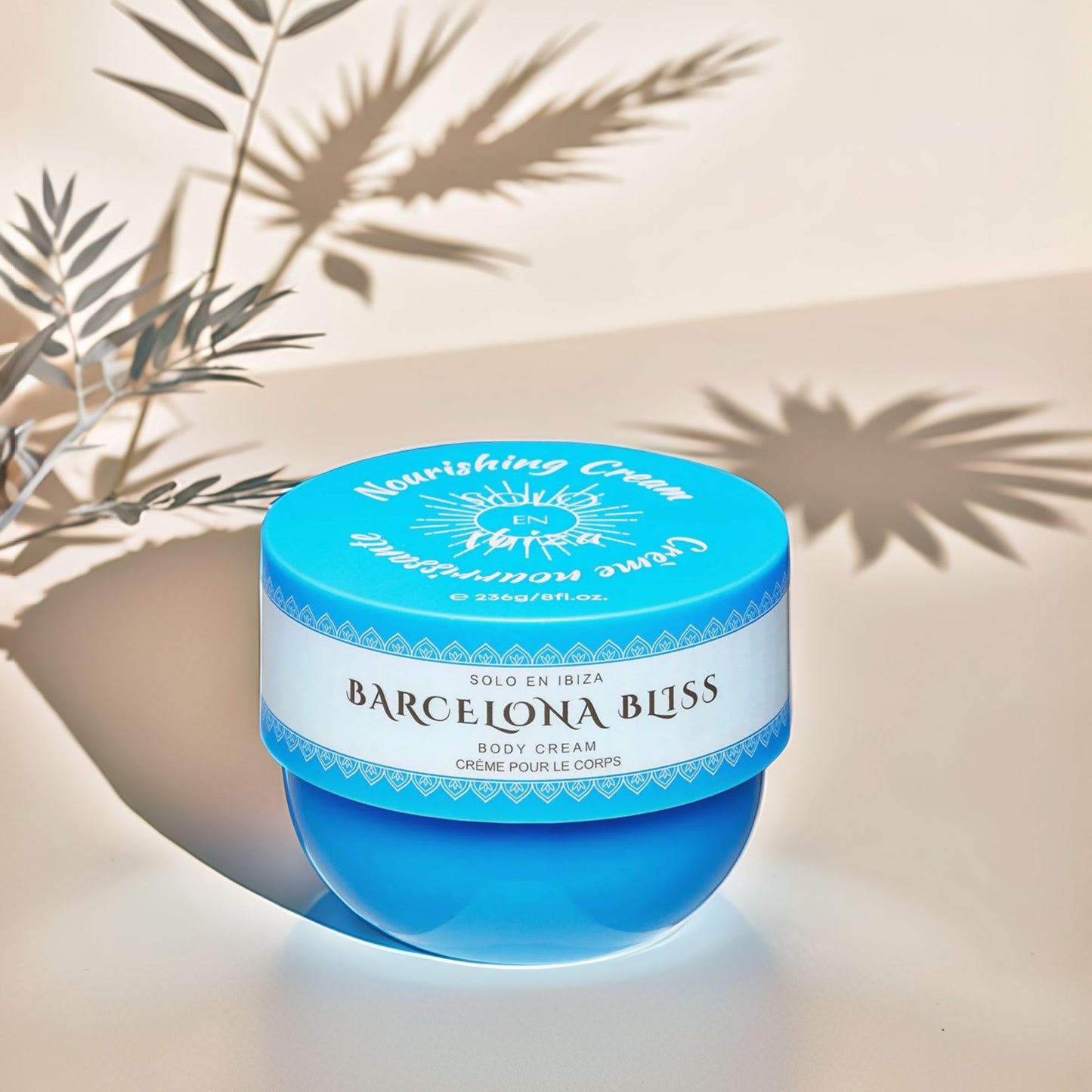 Solo En Ibiza Hydrating Body Cream - Nourishing Moisturizing Lotion