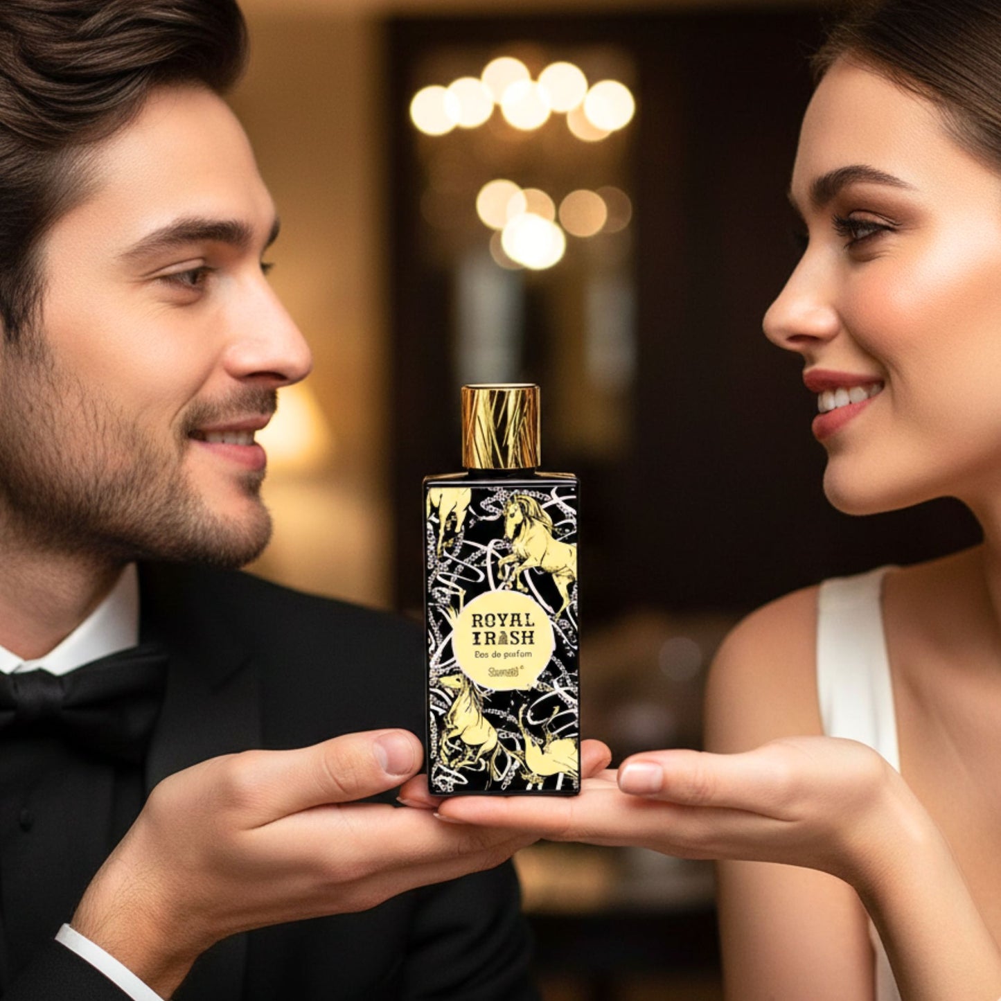 Surrati Royal Irish 3.4 FL.OZ Perfume for Men and Women - Long-Lasting Unisex Luxury Fragrance