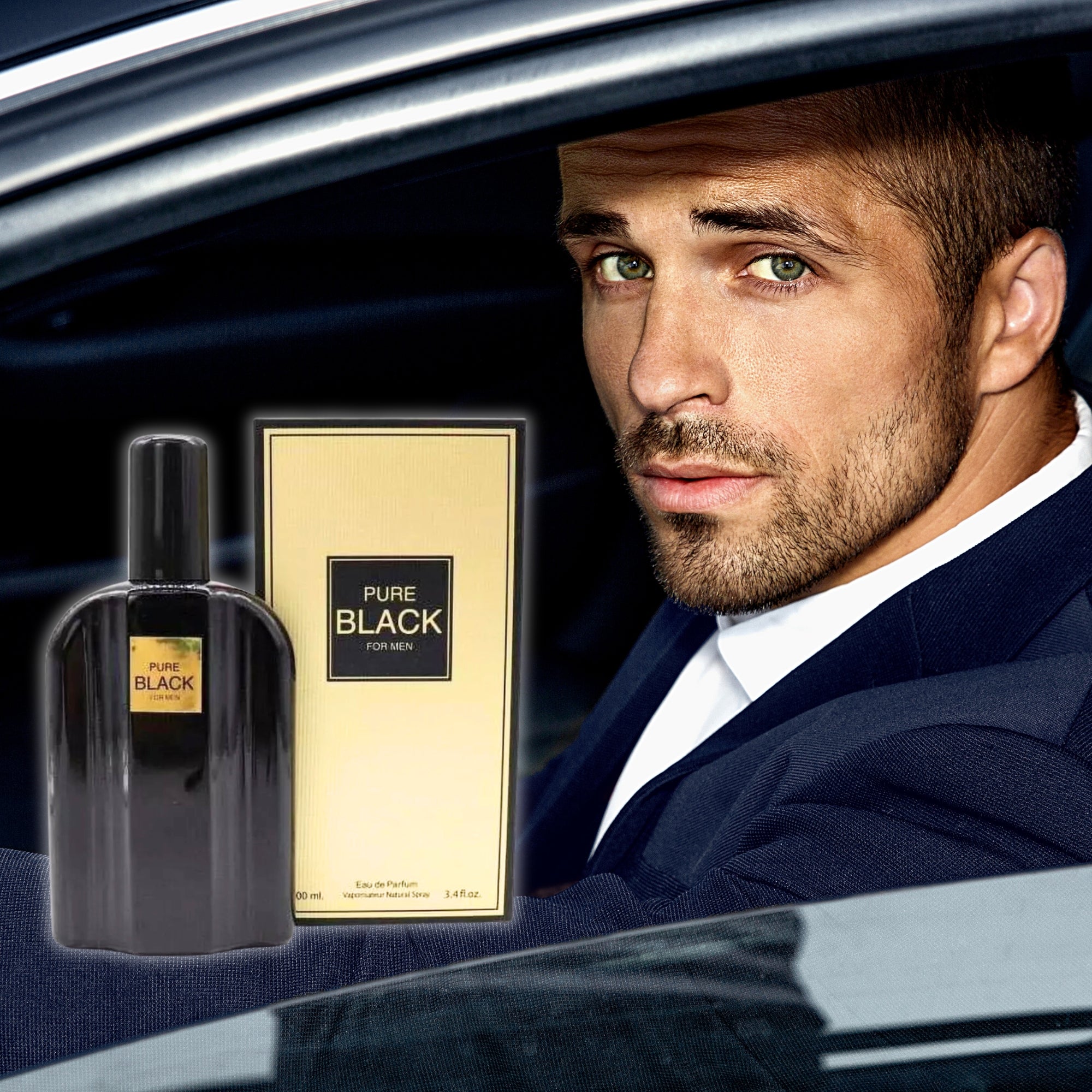Pure Black for Men Perfume 3.4FL.OZ