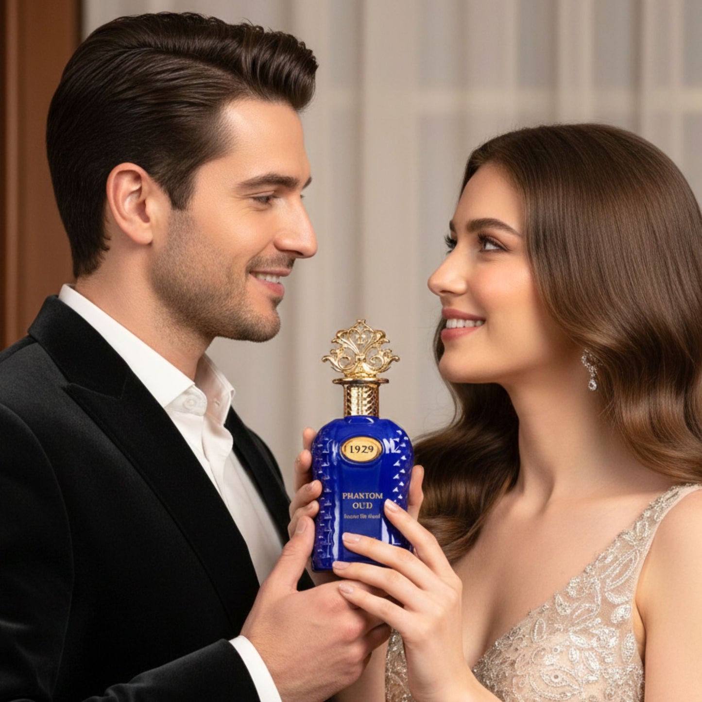 Surrati 1929 Phantom Oud 3.4 FL.OZ Perfume for Men and Women - Unisex Luxury Perfume Deep Sensual Long-Lasting Scent