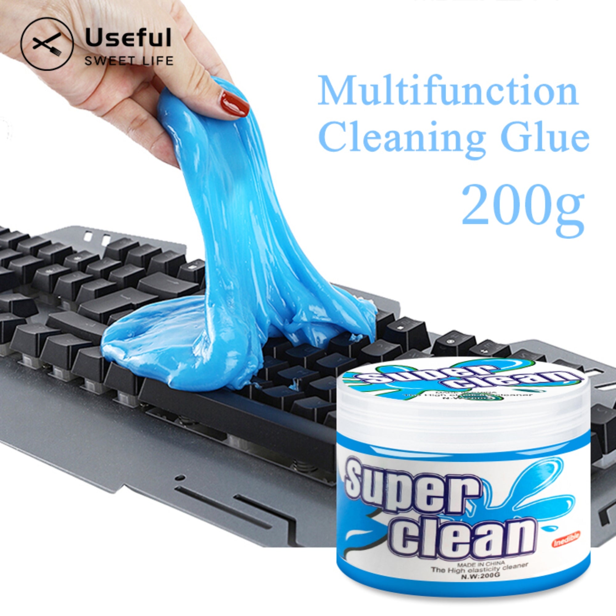 Universal Car Cleaning Gel for Dust Cleaning (2-Pack)