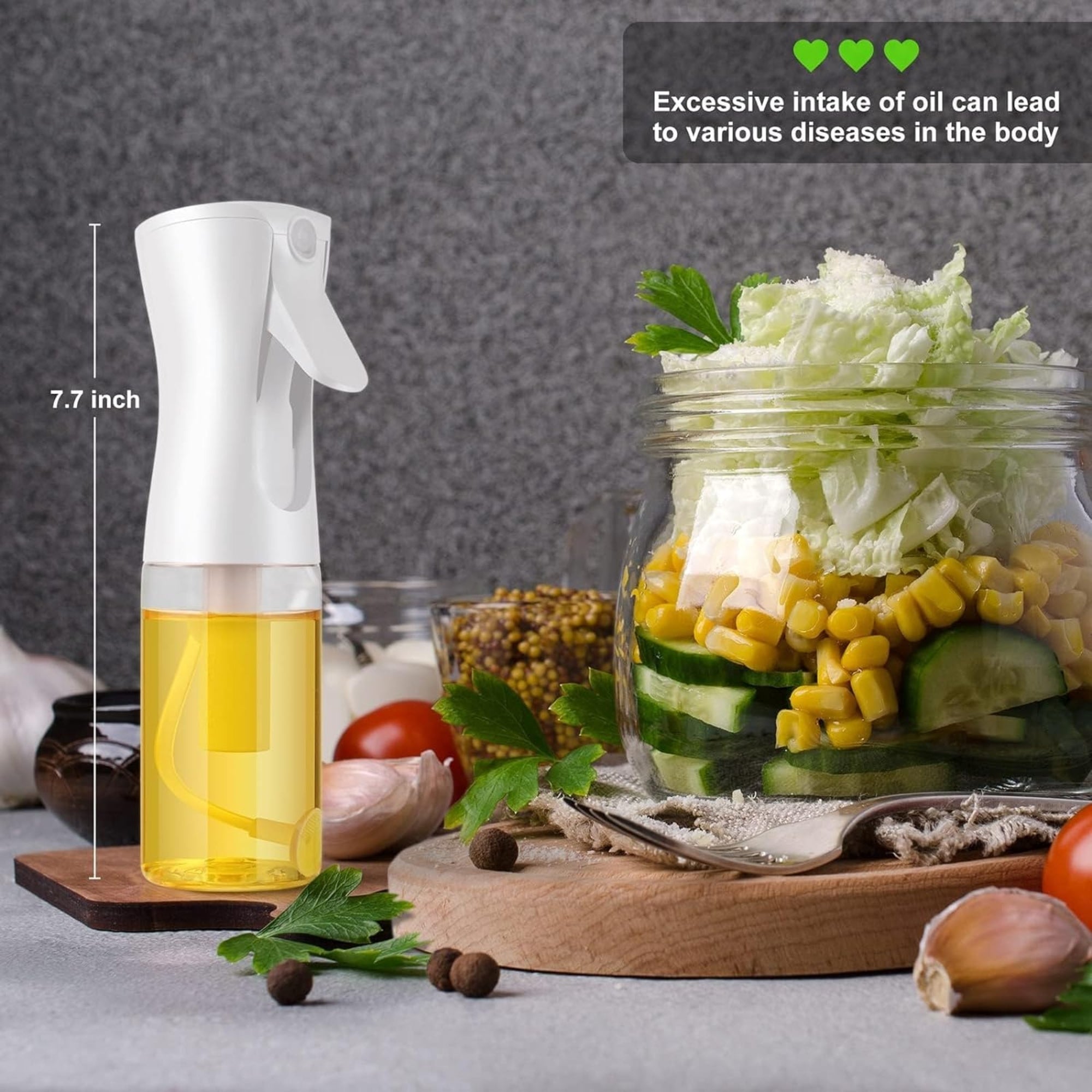 200ml Glass Olive Oil Sprayer Mister