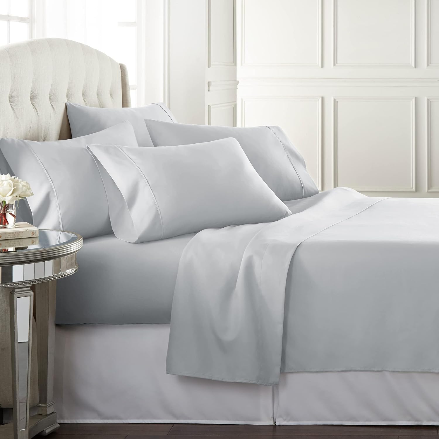 Ultra-Soft Deep Pocket Bed Sheet Set (6-Piece)