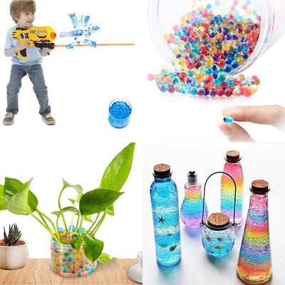 Water Beads Rainbow Mix Pack - 50,000 Beads