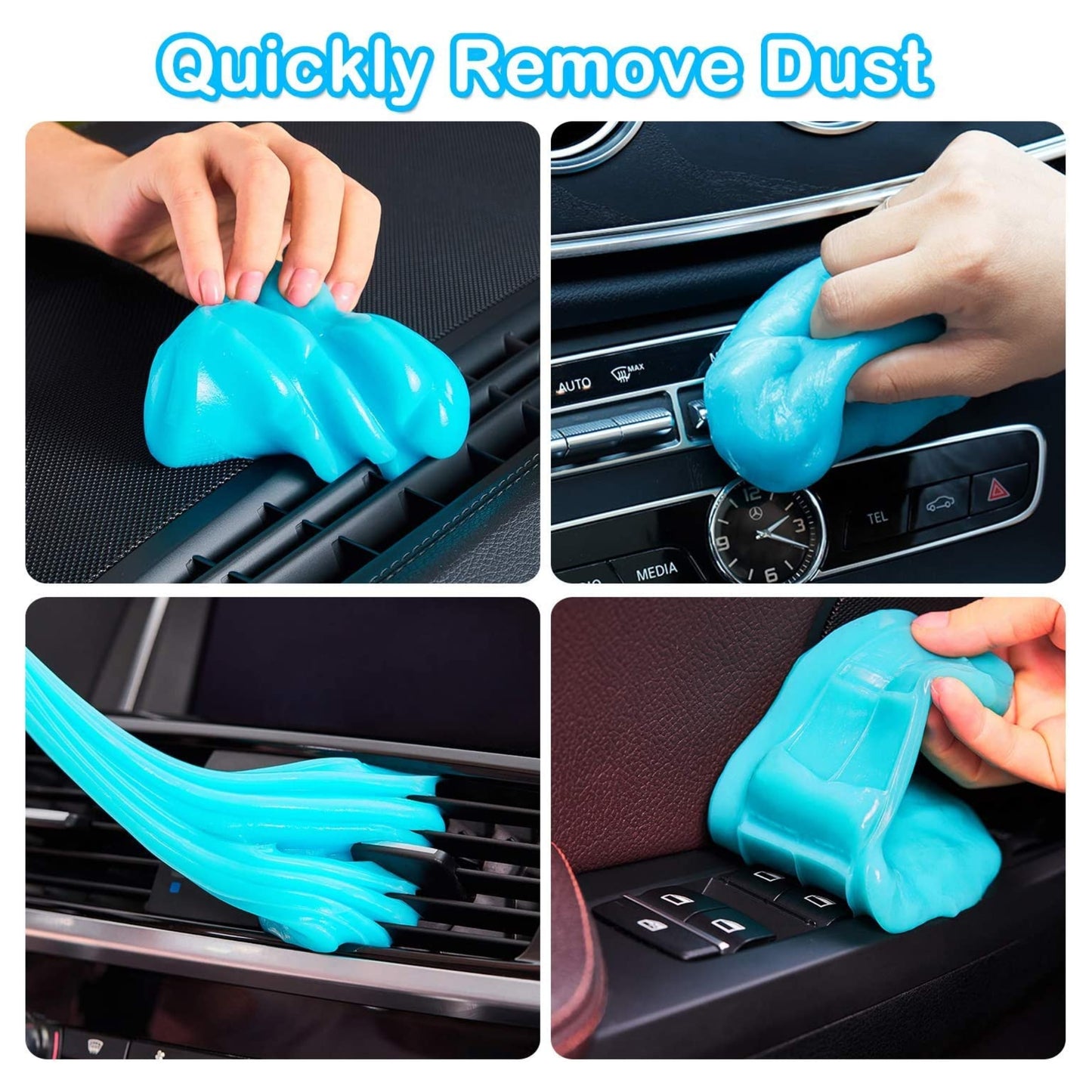 Universal Car Cleaning Gel for Dust Cleaning (2-Pack)