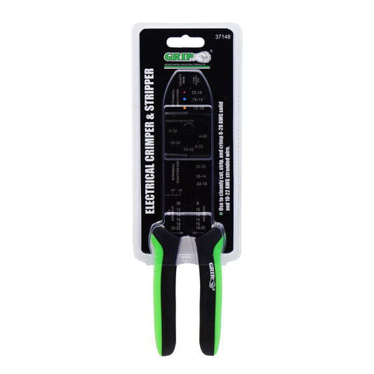 Electrical Crimper & Stripper Tool – Multi-Function Electrical Wire Stripping Pliers