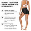 Womens High-Waist & Scrunch Butt Lifting Sexy Yoga Shorts High Waist Elastic Active Hot Workout Shorts