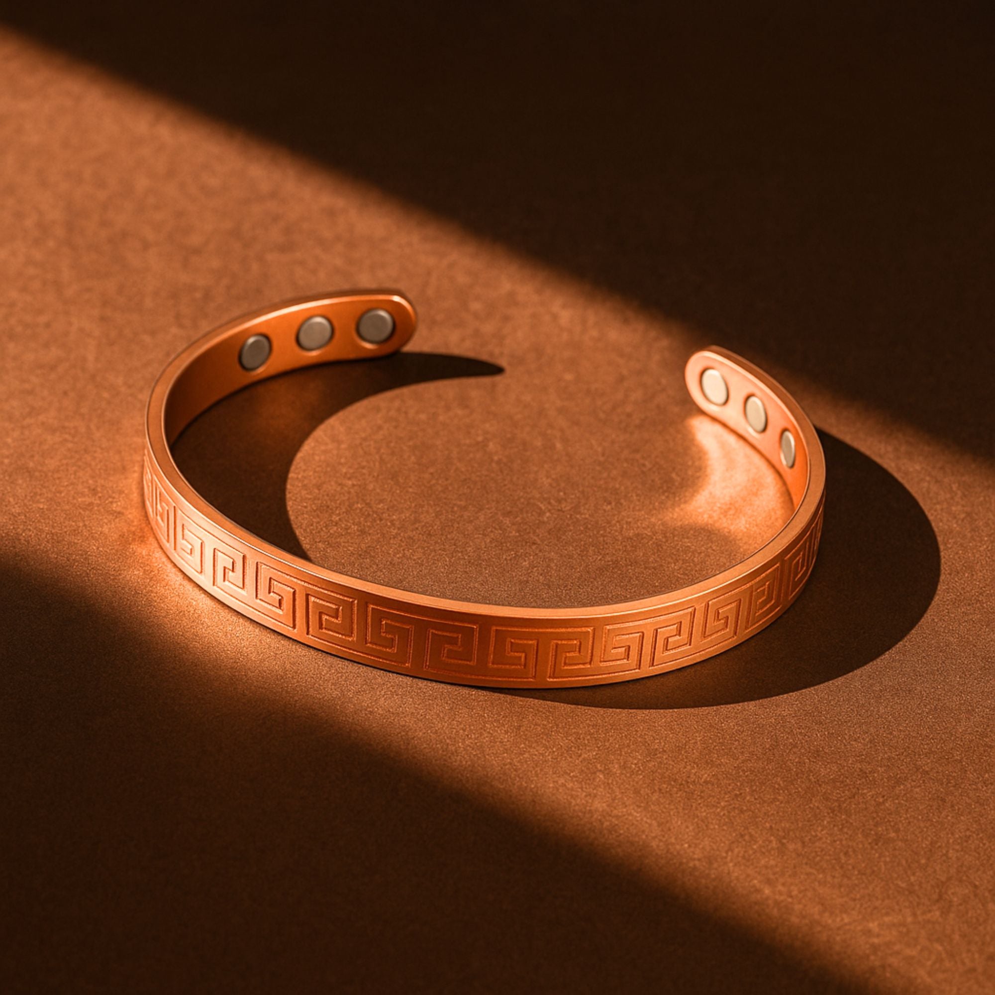 Copper Bracelets for Women – Pure Solid Copper Magnetic Therapy Jewellery, Elegant Pain Relief & Wellness Gift for Everyday Wear