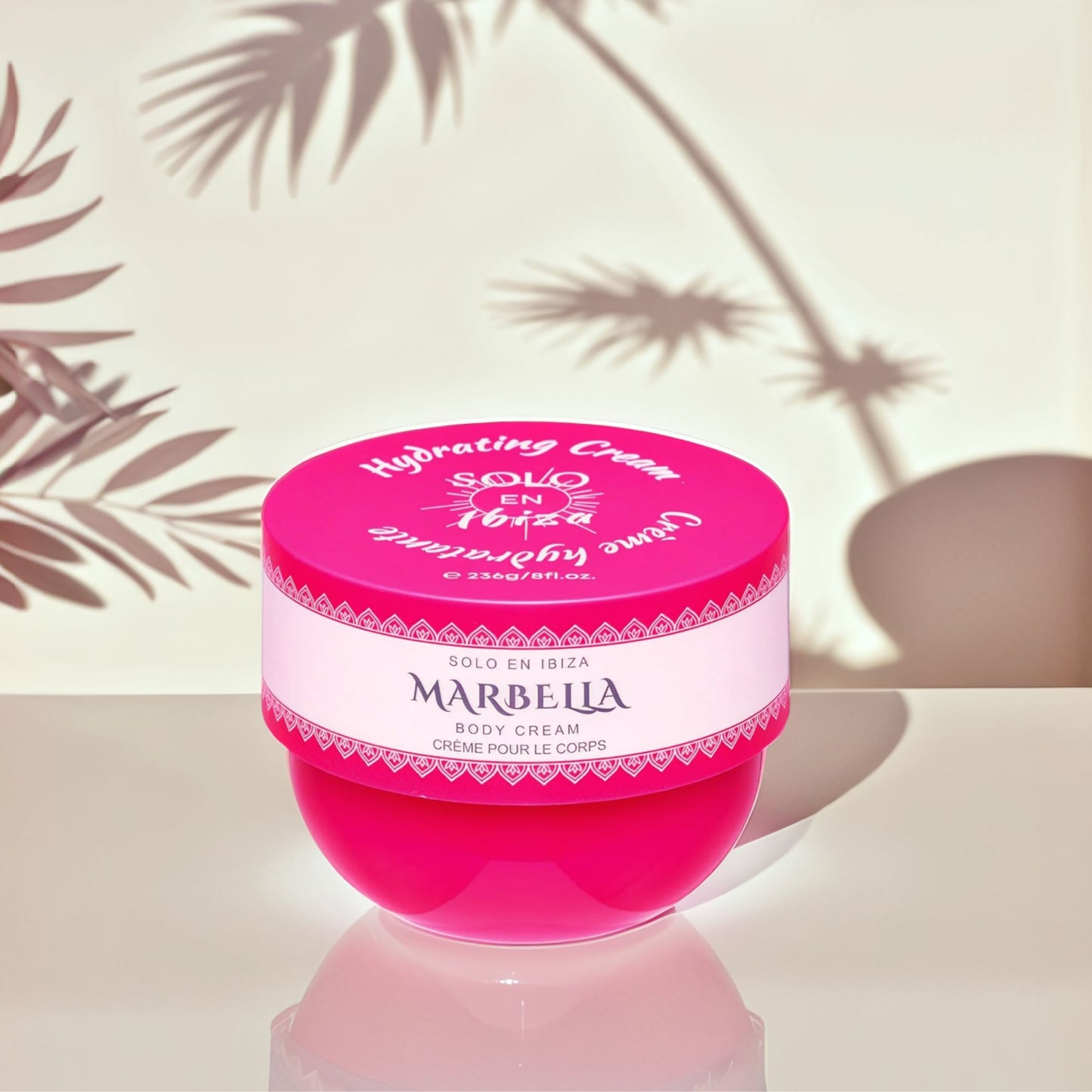 Solo En Ibiza Hydrating Body Cream - Nourishing Moisturizing Lotion