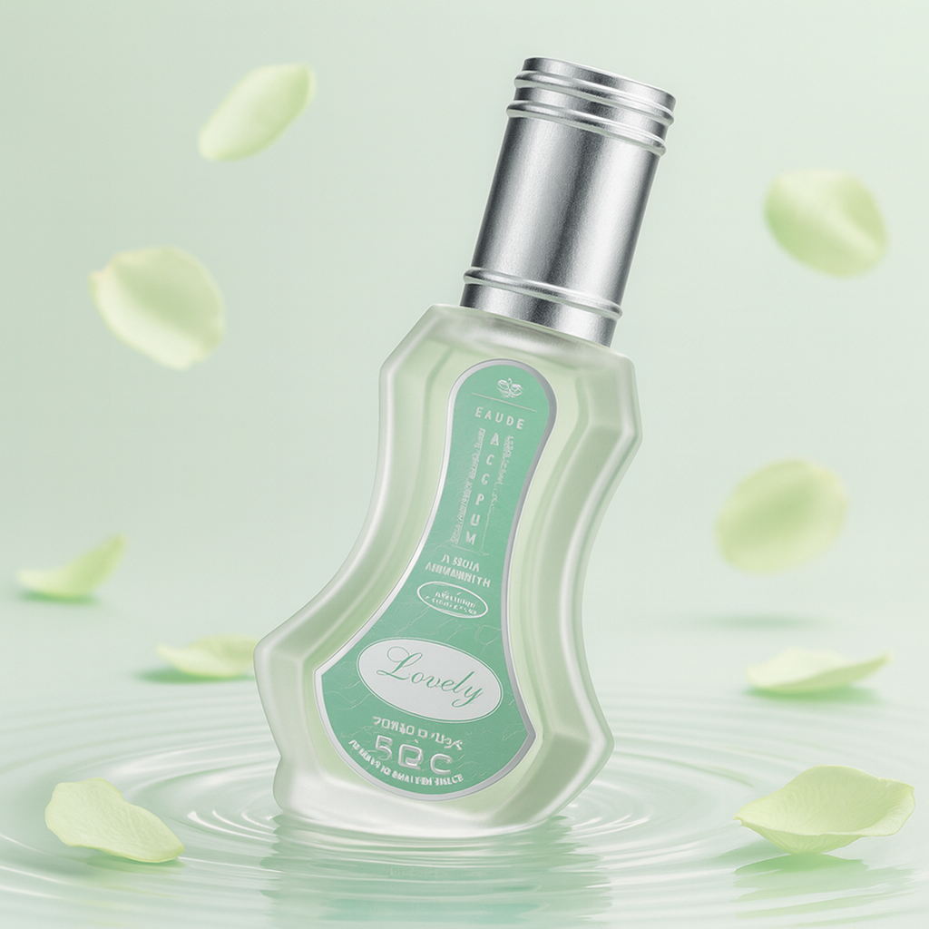 Al-Rehab Lovely Perfume 35ml - Long-Lasting Perfume with Soft, Elegant Floral Scent