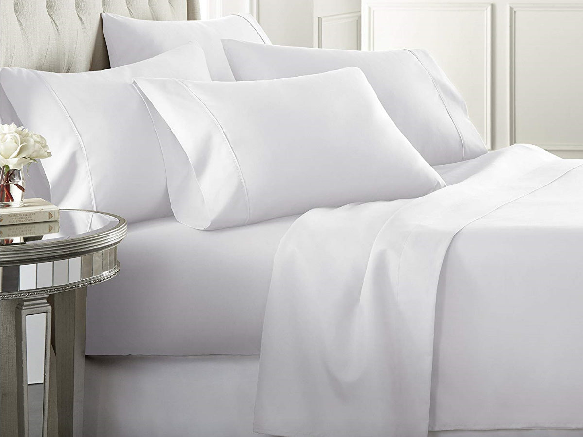 Ultra-Soft Deep Pocket Bed Sheet Set (6-Piece)