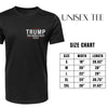 Unisex Graphic Tee Trump - 312-226 Print Double-Sided Casual T-Shirt