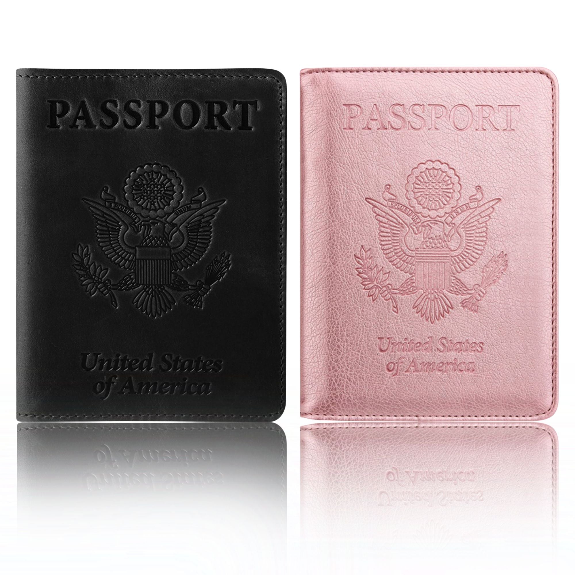 2-Pack Vaccine Card and Passport Holders for Travel