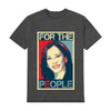 Unisex Graphic Tee Kamala For The People Print Casual T-Shirt