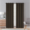 2-Piece Thermal Blackout Window Curtain | 54" W x 84" L Each Panels | 100% Polyester | Blocks 99% Sunlight |Noise-Reducing | 8 Grommets Per Panel | Total 2 Panels in 1 Package