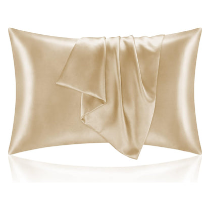 Satin Pillow Case - Standard Size 20 X 26 inches (2-Pack or 4-Pack)