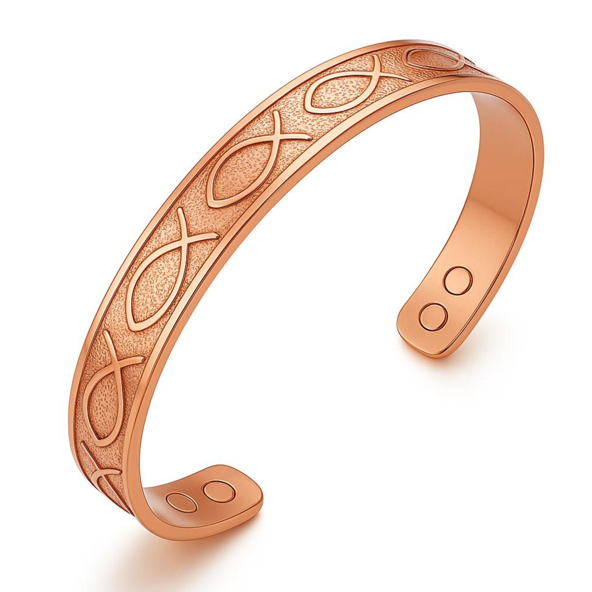 Copper Magnetic Therapy Bracelet - Durable Copper Healing Energy Band - Strength
