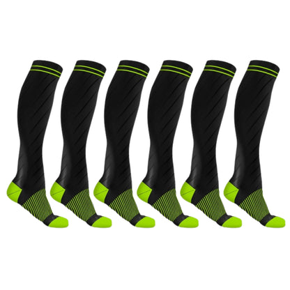 DCF Copper-Infused Elite Knee-High Compression Socks (6 Pairs)