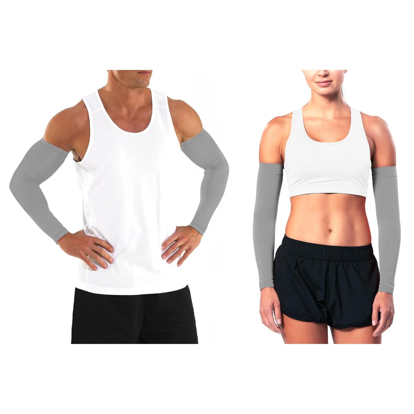 Cycling Arm Sleeve for Men & Women, Anti-Slip & Breathable, Sun Protection Sleeves for Running, Bicycles or Bikes