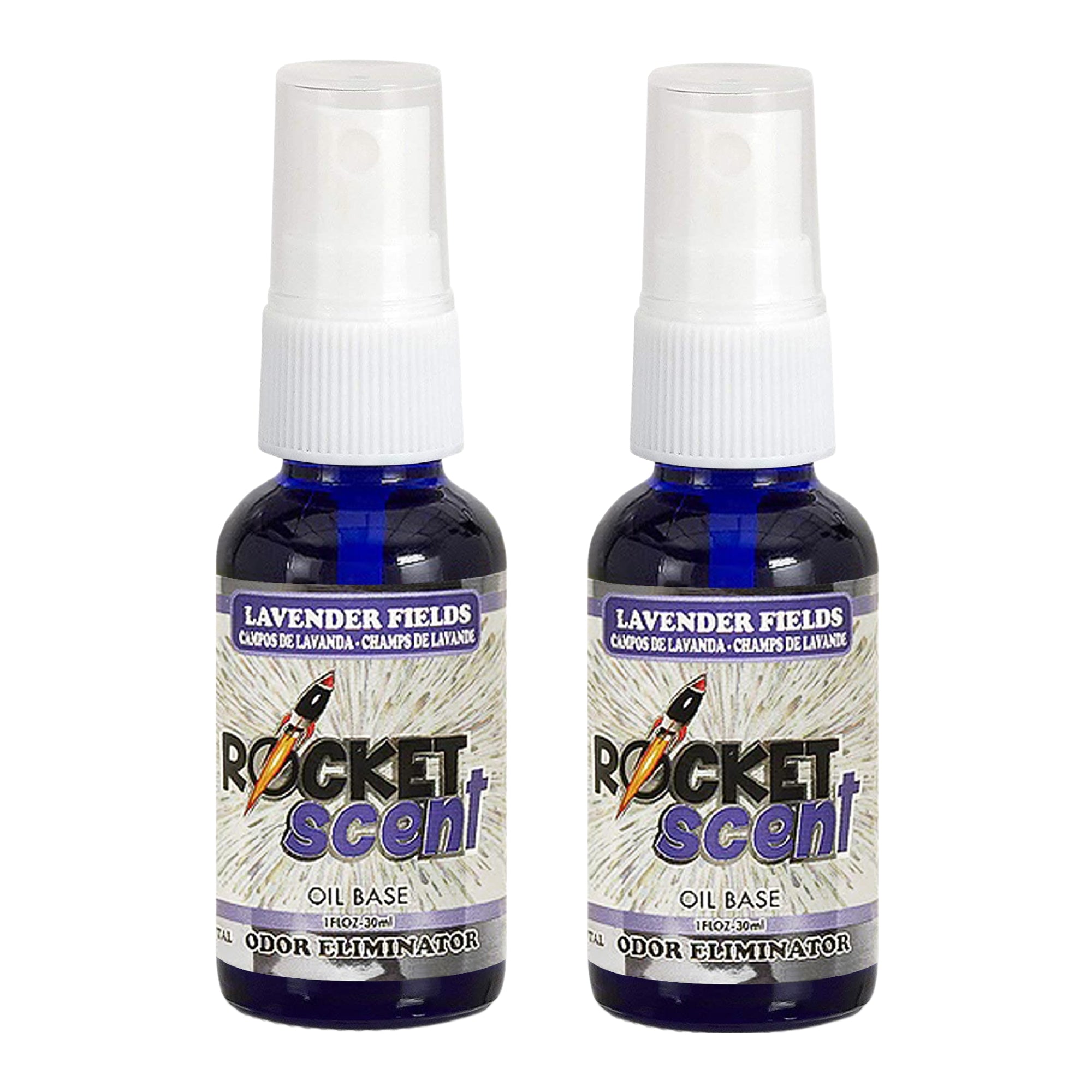 Rocket Scent for Air Fresheners, Odor Eliminator and Bathroom Deodorizer (2-Pack)