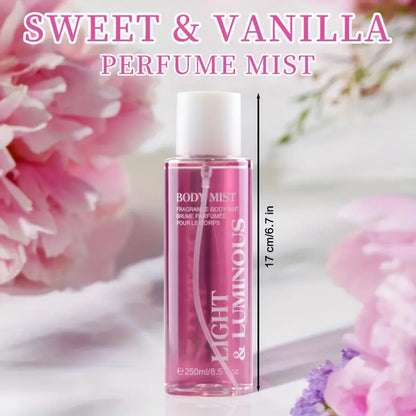 Light & Luminous Body Mist Spray 8.5 FL OZ for Women Long-Lasting Fragrance