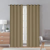 2-Piece Thermal Blackout Window Curtain | 54" W x 84" L Each Panels | 100% Polyester | Blocks 99% Sunlight |Noise-Reducing | 8 Grommets Per Panel | Total 2 Panels in 1 Package