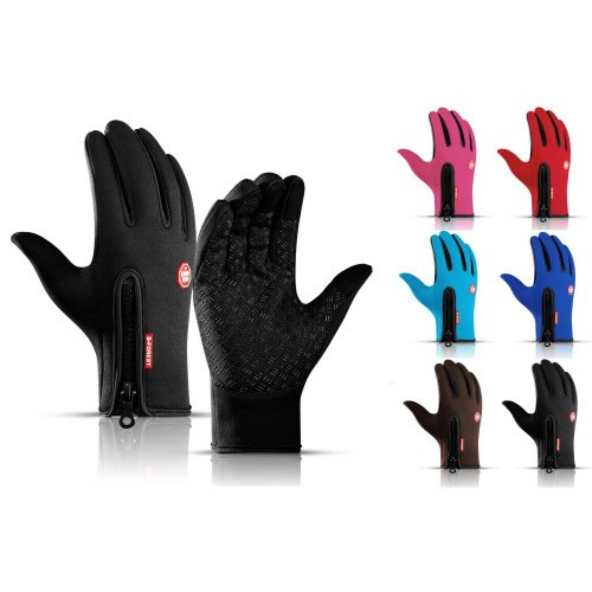 Winter Touchscreen Waterproof Neoprene Gloves (2-Pair)