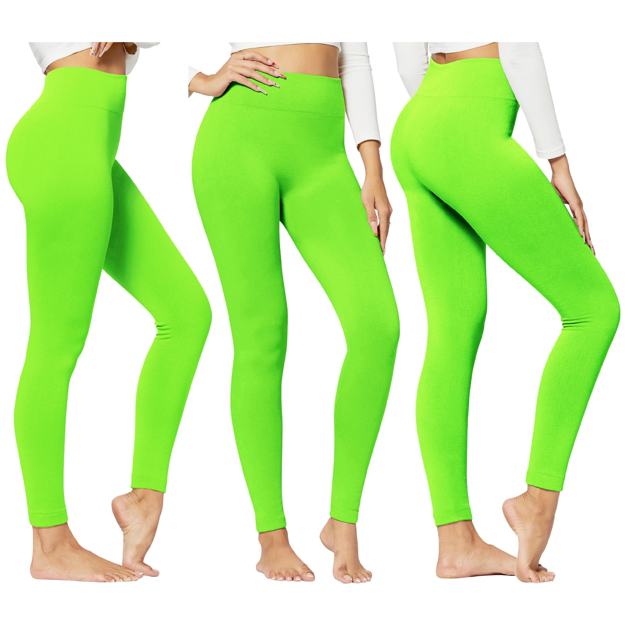 1-Pack Women's High-Waisted Seamless Workout Leggings for Yoga, Gym, and Everyday Wear, One-Size Fits Most