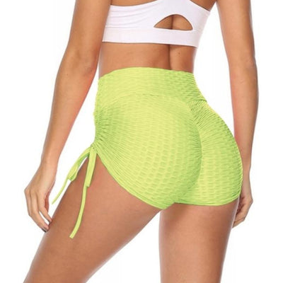 Womens High-Waist & Scrunch Butt Lifting Sexy Yoga Shorts High Waist Elastic Active Hot Workout Shorts