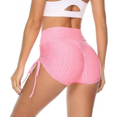 Womens High-Waist & Scrunch Butt Lifting Sexy Yoga Shorts High Waist Elastic Active Hot Workout Shorts