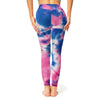 Women's Honey Comb Tie Dye Leggings for Tummy Control & Yoga