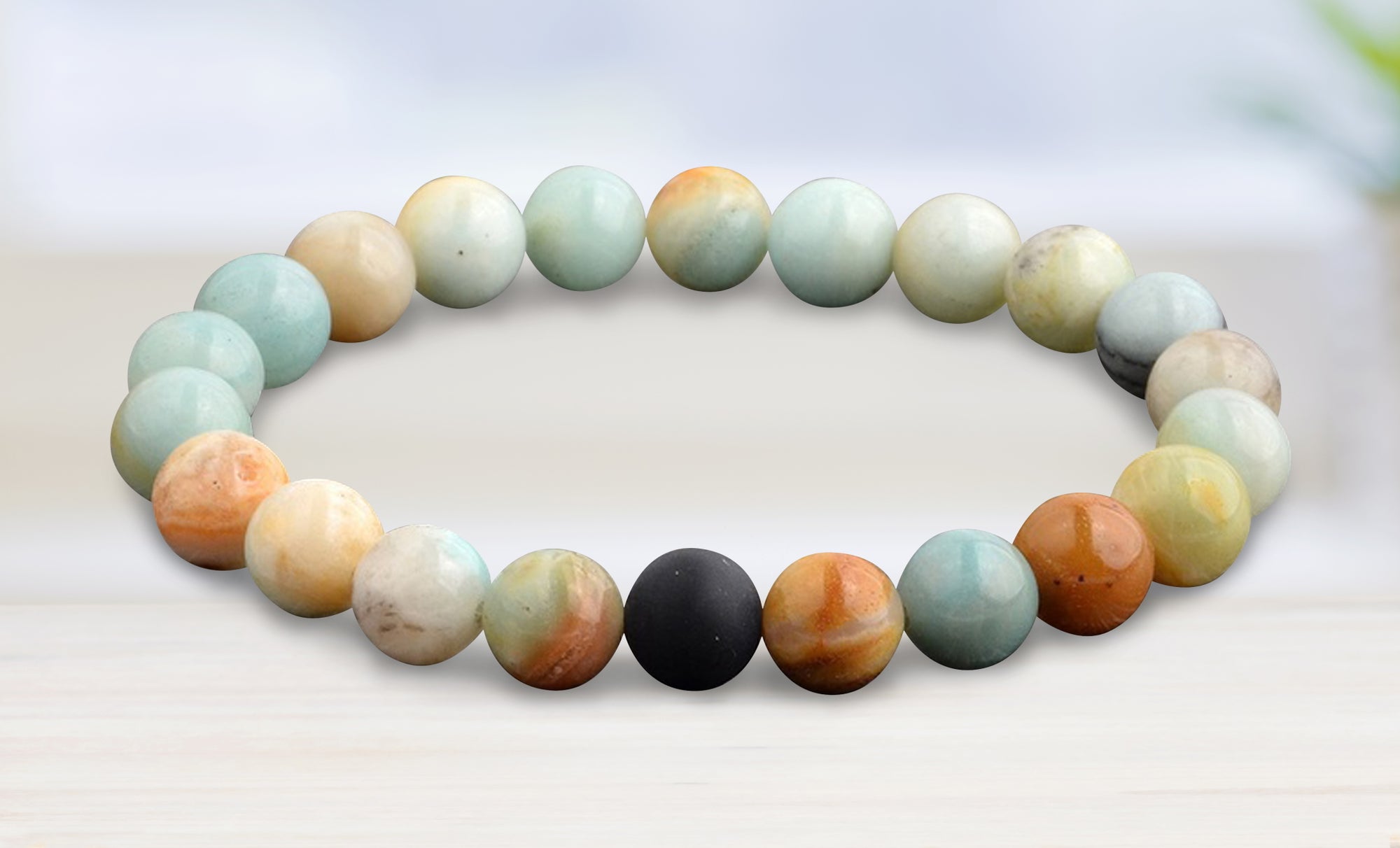 Natural Healing and Positive Energy Bracelets With Optional Essential Oils