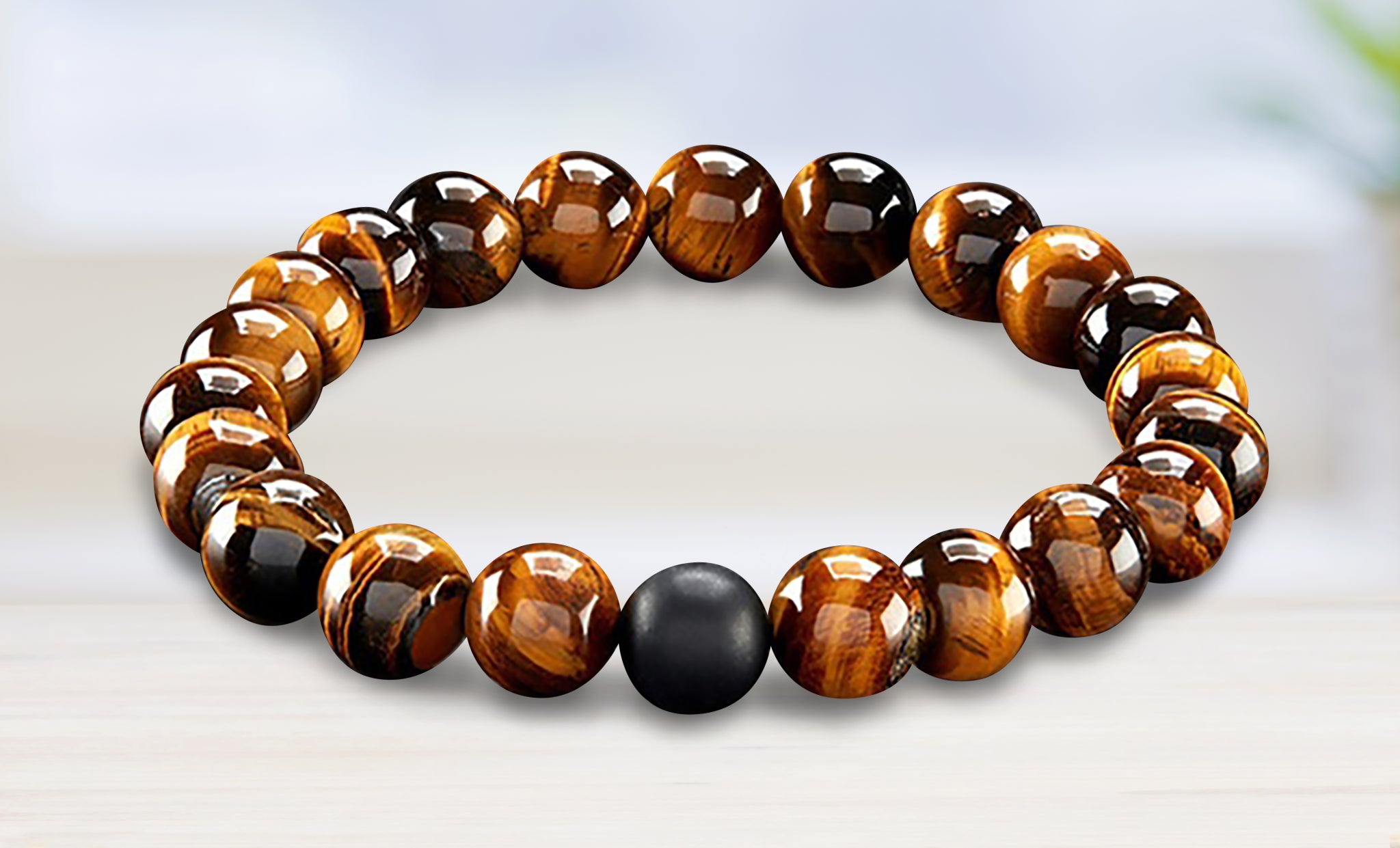 Natural Healing and Positive Energy Bracelets With Optional Essential Oils