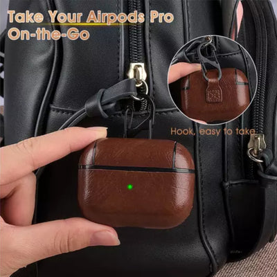 Portable Travel Airpods Pro Case Leather for Apple Airpods Pro